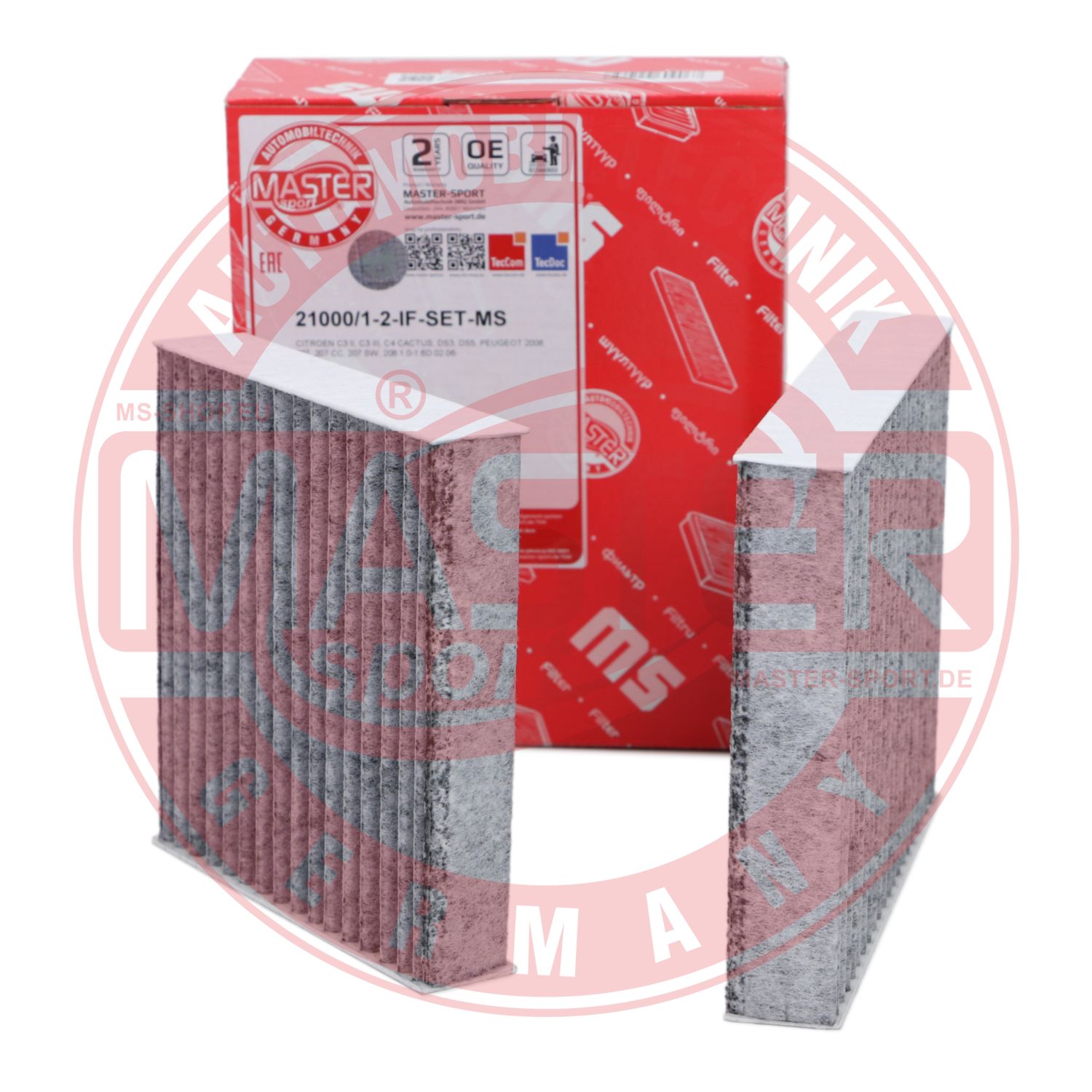 Filtru polen MASTERSPORT GERMANY 21000/1-2-IF-SET-MS